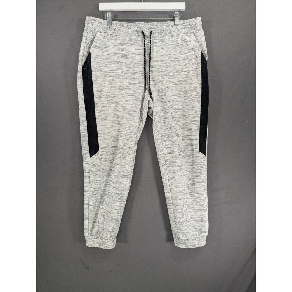 Urban Pipeline Mens Gray Space Dye Jogger Sweatpants LRG 212199